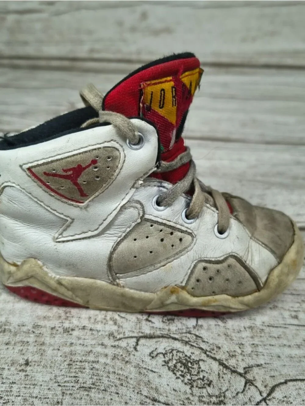 1992 Og Baby Nike Air Jordan 6 Hare Bugs Bunny Infant Toddler Original Vintage - Picture 13 of 15